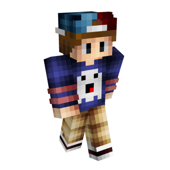 Ghost Red Minecraft Skin