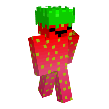 Strawberry Derp Minecraft Skin