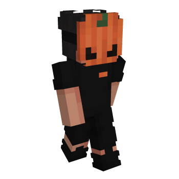 Pumpkin Halloween Minecraft Skin