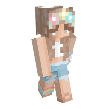 Brown Pride Minecraft Skin