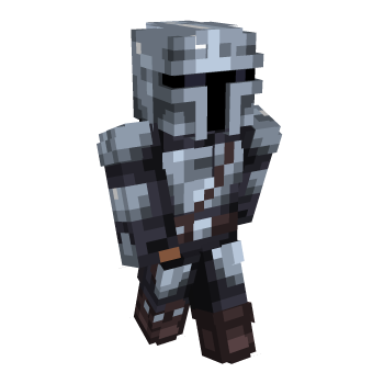 Knight Mandalorian Minecraft Skin