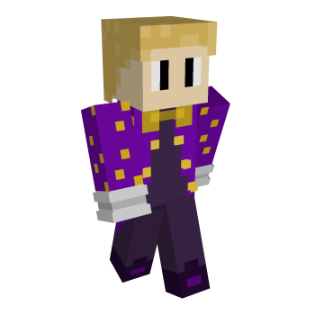 Fancy Purple Minecraft Skin