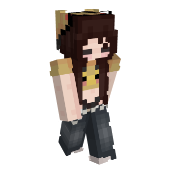 Pikachu Female Version Minecraft Skin