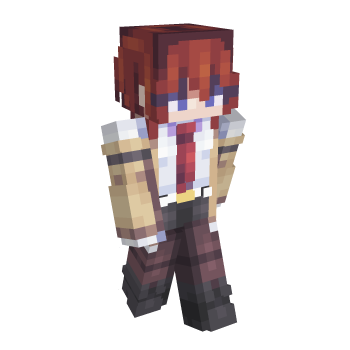 Kurisu Steins Minecraft Skin