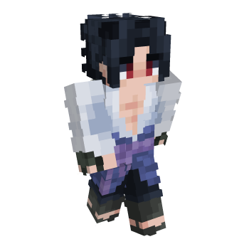 Akatsuki Sasuke Minecraft Skin