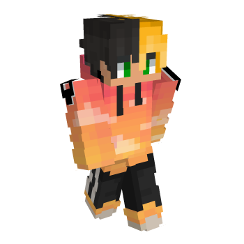Heart Sunset Minecraft Skin