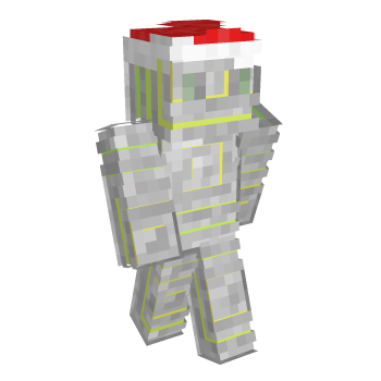 Santa Cyborg Minecraft Skin