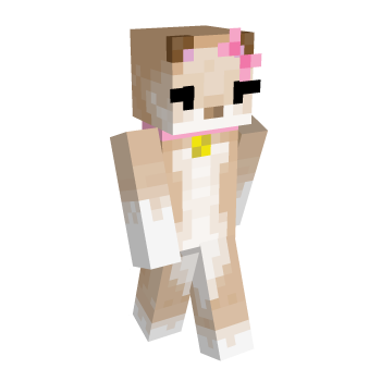 Brown Cute Minecraft Skin