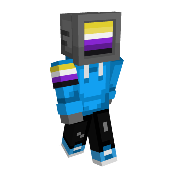 NonBinary Enby Minecraft Skin