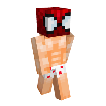 Spiderman Minecraft Skin