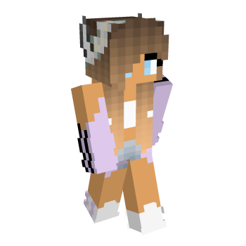 Lavender White Minecraft Skin