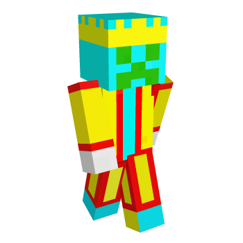 Creeper White Minecraft Skin