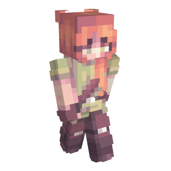 Alex Orange Hair Minecraft Skin