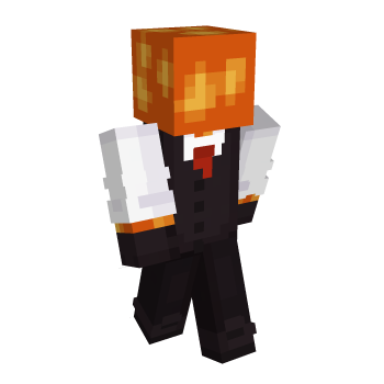 Suit Lava Minecraft Skin