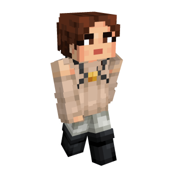 Padme Brunette Minecraft Skin