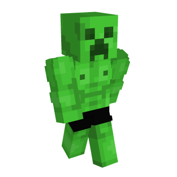 Creeper Chad Minecraft Skin
