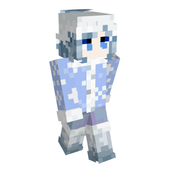 Cute Snow Minecraft Skin