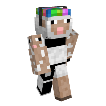 Candy Halloween Minecraft Skin