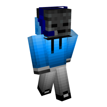 Hoodie Wither Skeleton Minecraft Skin