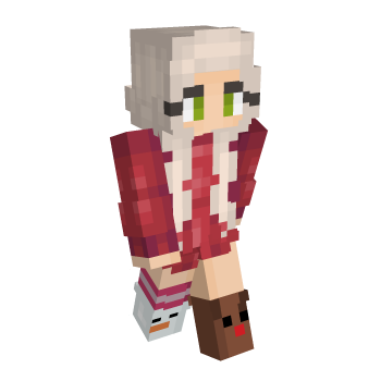 Red Holidays Minecraft Skin