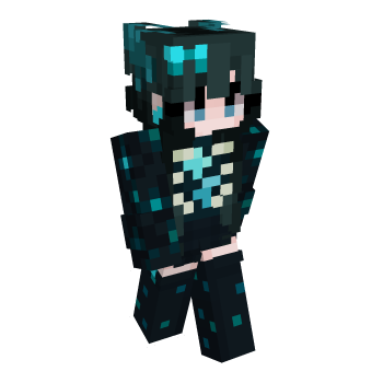 Cyan Minecraft Skin