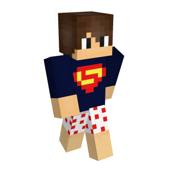 Superman Cake Minecraft Skin