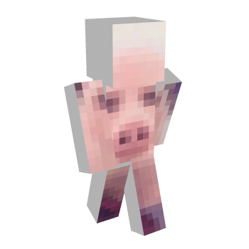 Funny Pink Minecraft Skin