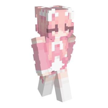 Slim Catgirl Minecraft Skin