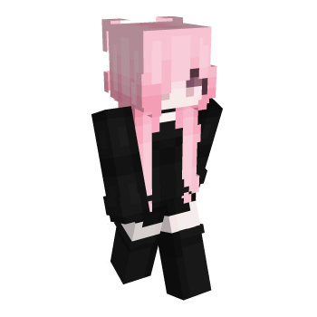 Girl Egirl Minecraft Skin