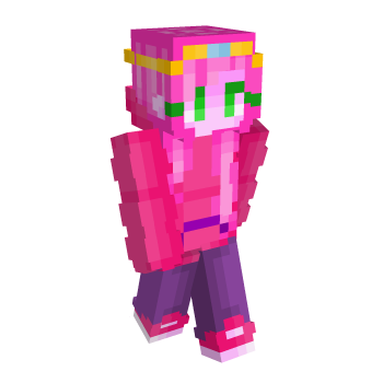 Pink Princess Minecraft Skin