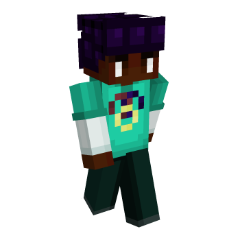 Dark Green Mint Minecraft Skin