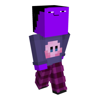 Kirby Purple Minecraft Skin