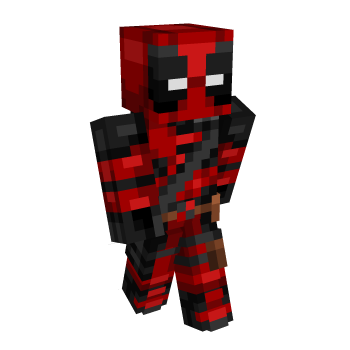 Deadpool Minecraft Skin