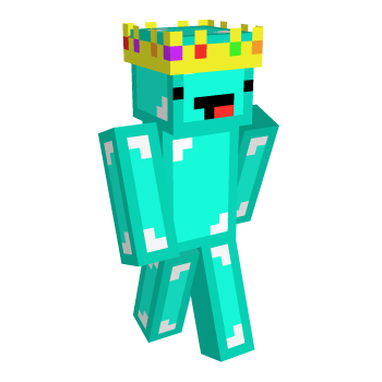 Skeppy Cyan Minecraft Skin
