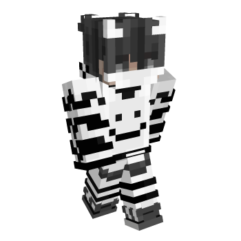 Black Glitch Minecraft Skin