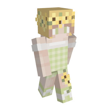 Summer Sunflower Minecraft Skin