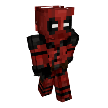 Deadpool Minecraft Skin