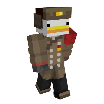 Chicken Ushanka Minecraft Skin
