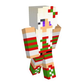 Christmas Jenny Minecraft Skin