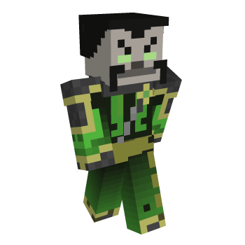 Male Hair Black Minecraft Skin