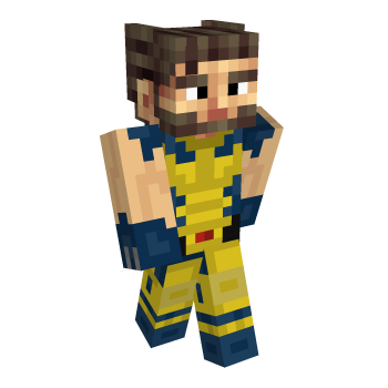 Wolverine Minecraft Maskless wolverine Minecraft Skins