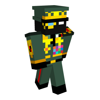 Army General Null Minecraft Skin