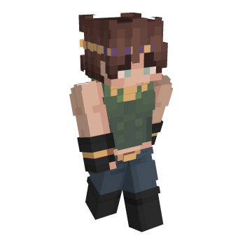 Brown Anime Minecraft Skin