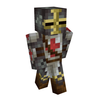 Templar Cross Minecraft Skin