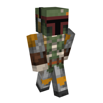 Star Wars Boba Fett Minecraft Skin