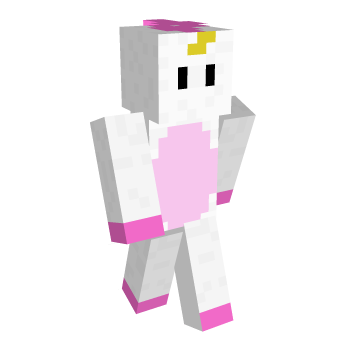 Pink Unicorn Pink Minecraft Skin