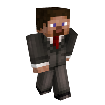 Man Suit Minecraft Skin