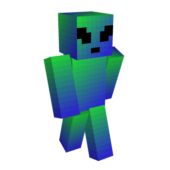Gradient Minecraft Skin