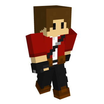 Red Zombie Minecraft Skin