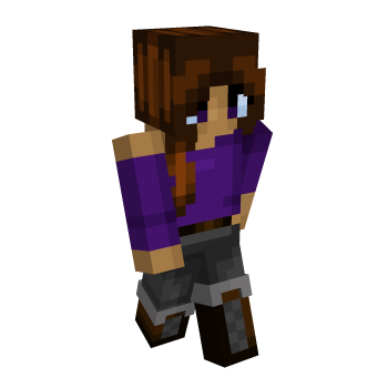 Hair Brown Minecraft Skin